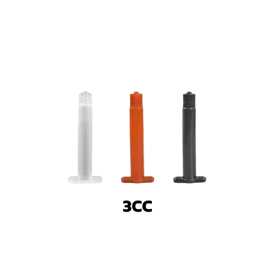 Seringues de distribution de nouveau style américain 3CC